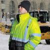 imageKlein Tools 60569 Heavy Knit Hat with Wide Cuff Black One Size Fits Most Leather Logo
