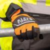 imageKlein Tools 60619 Work Gloves Thinsulate Lined Thermal Winter Work Gloves Water Resistant Padded Palms MediumXLarge