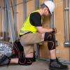 imageKlein Tools 60623 Knee Pad Compression Sleeve Knee Support for Construction Workers and Athletes Black MLLXL