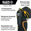 imageKlein Tools 60623 Knee Pad Compression Sleeve Knee Support for Construction Workers and Athletes Black MLLXL