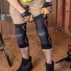 imageKlein Tools 60623 Knee Pad Compression Sleeve Knee Support for Construction Workers and Athletes Black MLLXL
