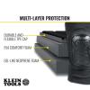 imageKlein Tools 60629 ToughFlex Knee Sleeves for Work Construction LowProfile Sleeve with Zipper GelLike Foam Black MLSM