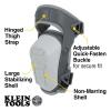 imageKlein Tools 60896 Knee Pad NonMarring GelLike Padding SemiRound Stabilizing Knee Pads with Adjustable Straps for Construction and FlooringHeavy Duty NonMarring