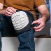 imageKlein Tools 60896 Knee Pad NonMarring GelLike Padding SemiRound Stabilizing Knee Pads with Adjustable Straps for Construction and FlooringNonmarring Lightweight