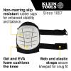 imageKlein Tools 60896 Knee Pad NonMarring GelLike Padding SemiRound Stabilizing Knee Pads with Adjustable Straps for Construction and FlooringNonmarring Lightweight