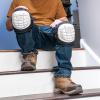 imageKlein Tools 60896 Knee Pad NonMarring GelLike Padding SemiRound Stabilizing Knee Pads with Adjustable Straps for Construction and FlooringNonmarring Lightweight