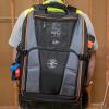 imageKlein Tools 62482 Tool Backpack ToolStation Pro HeavyDuty Organizer with 27 Pockets Large Interior Molded Bottom Electrician Tool Bag27Pocket Backpack