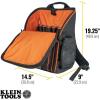 imageKlein Tools 62482 Tool Backpack ToolStation Pro HeavyDuty Organizer with 27 Pockets Large Interior Molded Bottom Electrician Tool BagBackpack