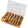 imageKlein Tools 65111IMPCT KNECT DeepWell Impact Socket Set 12Inch Drive SAE Color Coded MODbox Case Impact Adapter and Extension 14PieceMetric