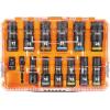 imageKlein Tools 65111IMPCT KNECT DeepWell Impact Socket Set 12Inch Drive SAE Color Coded MODbox Case Impact Adapter and Extension 14PieceMetric