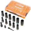 imageKlein Tools 65111IMPCT KNECT DeepWell Impact Socket Set 12Inch Drive SAE Color Coded MODbox Case Impact Adapter and Extension 14PieceMetric