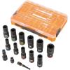 imageKlein Tools 65111IMPCT KNECT DeepWell Impact Socket Set 12Inch Drive SAE Color Coded MODbox Case Impact Adapter and Extension 14PieceSAE