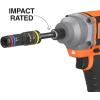 imageKlein Tools 656QS KNECT Quad Socket 24 Sizes in 6 Sockets 4in1 Color Coded SAE and Metric Impact Rated DeepWell HeavyDuty 14and 38Inch Drive 312and 612Inch ShaftQuad Socket