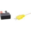 imageKlein Tools 69146 Banana Plug Adapter to K Type Thermocouple Works with Digital Clamp and Multi MetersKType High Temperature Thermocouple