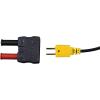 imageKlein Tools 69146 Banana Plug Adapter to K Type Thermocouple Works with Digital Clamp and Multi MetersKType to Banana Plug Adapter