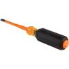 imageKlein Tools 6916INS 1000V Slim Tip Insulated Screwdriver Made in USA Screwdriver with 6Inch Round Shank 316Inch Cabinet Tip Cushion Grip Handle14Inch Cabinet