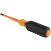 imageKlein Tools 6916INS 1000V Slim Tip Insulated Screwdriver Made in USA Screwdriver with 6Inch Round Shank 316Inch Cabinet Tip Cushion Grip Handle2 Phillips