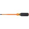 imageKlein Tools 6926INS Insulated Screwdriver Made in USA 1000V Slim Profile Tip 14Inch Cabinet Screwdriver with 6Inch Shank CushionGrip Handle