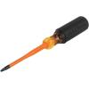 imageKlein Tools 6944INS Insulated Screwdriver Made in USA Screwdriver with 1000V Slim Profile Tip 2 Square with 4Inch Shank CushionGrip Handle