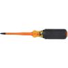 imageKlein Tools 6944INS Insulated Screwdriver Made in USA Screwdriver with 1000V Slim Profile Tip 2 Square with 4Inch Shank CushionGrip Handle