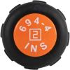 imageKlein Tools 6944INS Insulated Screwdriver Made in USA Screwdriver with 1000V Slim Profile Tip 2 Square with 4Inch Shank CushionGrip Handle