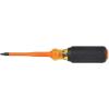 imageKlein Tools 6984INS Insulated Screwdriver Made in USA Screwdriver with 1000V Slim Profile Tip 1 Square with 4Inch Shank CushionGrip Handle