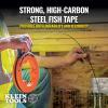 imageKlein Tools 80022 Wire Pulling Tool Set with 50Foot Steel Fish Tape Jab Saw 12Foot LoFlex Fish Rod Set for Electrical Work 3PieceFish Tape Kit
