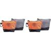 imageKlein Tools 80056 Tool Bag Storage Kit 1680d StandUp and Canvas Zipper Pouches Assorted Colors 6Piece2Piece