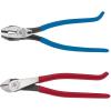 imageKlein Tools 80081 Pliers Kit Made in USA Set with Ironworkers Diagonal Cutting Pliers Heavy Duty Side Cutters and Flame Resistant Canvas Tool Bag 3PieceSide Cutters