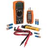 imageKlein Tools 80101 Circuit Breaker Finder Kit GFCI Outlet and Receptacle Tester Kit Multimeter NCVT Outlet Tester Leads 4PieceHome Tester 4Piece Kit with Circuit Finder