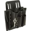 imageKlein Tools 80118 Electrician Tool Kit with Klein Hand Tools and Eye Protection Comes in 10Pocket Leather Tool Pouch 18Piece