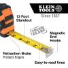 imageKlein Tools 80118 Electrician Tool Kit with Klein Hand Tools and Eye Protection Comes in 10Pocket Leather Tool Pouch 18Piece
