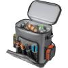 imageKlein Tools 80126 Cooler Backpack and Ice Pack Set 30 Cans Insulated Rugged Ideal for Jobsites Hunting Camping or The Beach 3Piece
