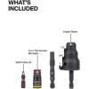 imageKlein Tools 85091 Klein Tools 85091 Power Conduit Reamer with Improved Bit Retention 12 34 and 1Inch Made in USAFlip Socket Reamer
