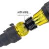 imageKlein Tools 85091 Klein Tools 85091 Power Conduit Reamer with Improved Bit Retention 12 34 and 1Inch Made in USAFlip Socket Reamer