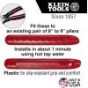 imageKlein Tools 89 Replacement Handles Made in USA Plastic Handle Replacement Set for 8 to 9Inch Pliers1 Count Pack of 2