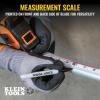 imageKlein Tools 9235 Tape Measure HeavyDuty Magnetic Measuring Tape with 35Foot DoubleHook DoubleSided Nylon Reinforced Blade with Metal Belt Clip