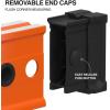 imageKlein Tools 93524 24Inch Box Level Box Beam 3 Vials High Visibility Orange Aluminum Body72Inch