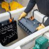 imageKlein Tools BC501S SHook Hard Tool Storage Module 18 Compartments Magnetic Optional S Hooks Secure Module to Aerial Utility BucketsOne Size