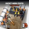imageKlein Tools BC501S SHook Hard Tool Storage Module 18 Compartments Magnetic Optional S Hooks Secure Module to Aerial Utility BucketsOne Size