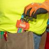 imageKlein Tools BLS18 Hex Key Wrench Set Color Coded SAE and Metric HeatTreated LStyle Long Arm and Ball End 116Inch to 38Inch and 15 mm to 10 mm 18PieceMetric