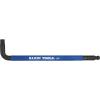imageKlein Tools BLS18 Hex Key Wrench Set Color Coded SAE and Metric HeatTreated LStyle Long Arm and Ball End 116Inch to 38Inch and 15 mm to 10 mm 18PieceSAE  Metric