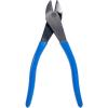 imageKlein Tools D200028 Pliers Made in USA Diagonal Cutting Pliers with Angled Head are HeavyDuty to Cut ACSR Screws Nails Most Hardened Wire 8InchDiagonal Cutting Pliers
