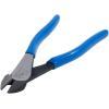 imageKlein Tools D200028 Pliers Made in USA Diagonal Cutting Pliers with Angled Head are HeavyDuty to Cut ACSR Screws Nails Most Hardened Wire 8InchDiagonal Cutting Pliers