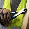 imageKlein Tools D200048 Pliers Made in USA Linemans Diagonal Cutting Pliers with High Leverage Design 8InchHeavy Duty