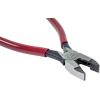 imageKlein Tools D2017CSTA Linesman Pliers Side Cutters with Spring Loaded Action Ironworker Pliers have Aggressive Knurl and Tempered Handles