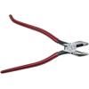 imageKlein Tools D2017CSTA Linesman Pliers Side Cutters with Spring Loaded Action Ironworker Pliers have Aggressive Knurl and Tempered Handles