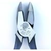 imageKlein Tools D2139NECR Linemans Crimping Pliers Made in USA Streamlined HighLeverage Design Made of Induction Hardened Steel 9InchStandard