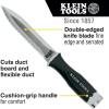 imageKlein Tools DK06 Knife Serrated Stainless Steel Duct Knife for Flexible Duct and Board with Sheath