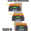 imageKlein Tools ESF150LL Electronic Stud Finder with CrossLine Lasers Bubble Level Laser Class 3R 5mW 15Foot in All Directions for Wood and Metal Studs LED and Audio Alert Batteries Included